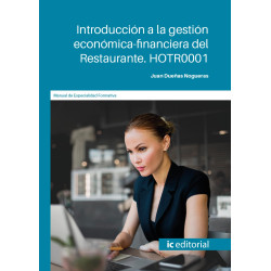Introducción a la gestión económica-financiera del Restaurante. HOTR0001