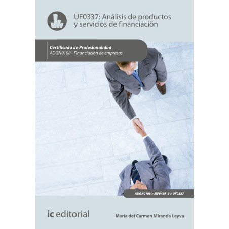 Análisis de productos y servicios de financiación. ADGN0108 - Financiación de Empresas