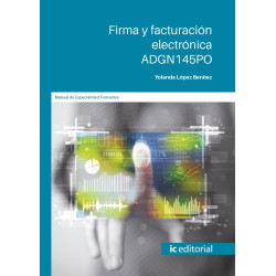 Firma y facturación electrónica. ADGN145PO