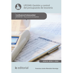 Gestión y control del presupuesto de tesorería. ADGN0108 - Financiación de Empresas