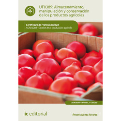 Almacenamiento, manipulación y conservaciones de los productos agrícolas. AGAU0208 - Gestión de la producción agrícola