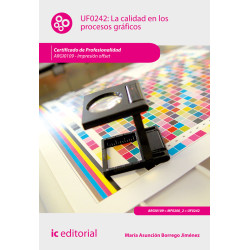 La calidad en los procesos gráficos. ARGI0109 - Impresión en ofsset