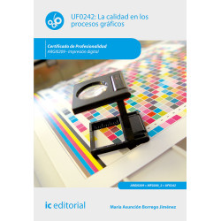 La calidad en los procesos gráficos. ARGI0209 - Impresión digital