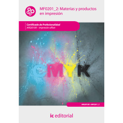 Materias y productos en impresión. ARGI0109 - Impresión en ofsset