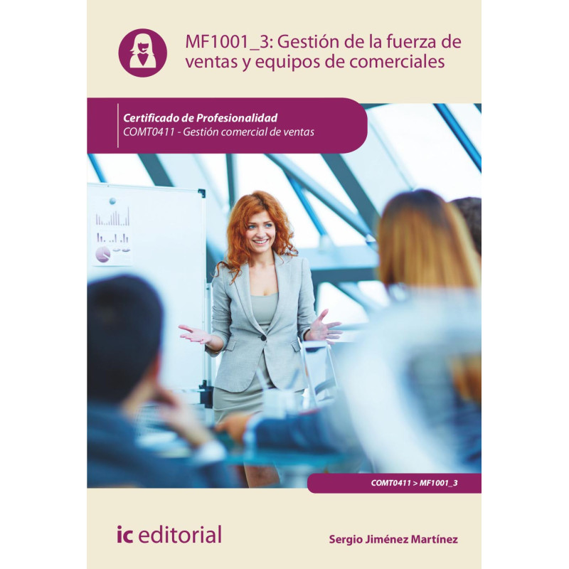Gestión de la fuerza de ventas y equipos de comerciales. COMT0411 - Gestión comercial de ventas