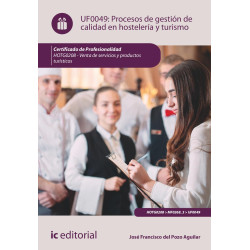 Procesos de gestión de calidad en hostelería y turismo. HOTG0208 - Venta de productos y servicios turísticos