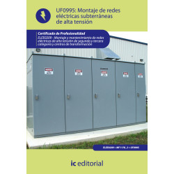 Montaje de redes eléctricas subterráneas de alta tensión. ELEE0209 - Montaje y mantenimiento de redes eléctricas de alta tens...