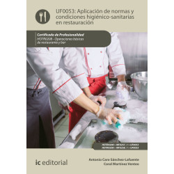 Aplicación de normas y condiciones higiénico-sanitarias en restauración. HOTR0208 - Operaciones básicas del restaurante y bar