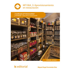 Aprovisionamiento en restauración. HOTR0309 - Dirección en restauración