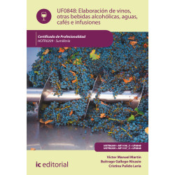 Elaboración de vinos, otras bebidas alcohólicas, aguas, cafés e infusiones. HOTR0209 - Sumillería