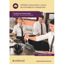 Facturación y cierre de actividad en Restaurante. HOTR0608 - Servicios de Restaurante