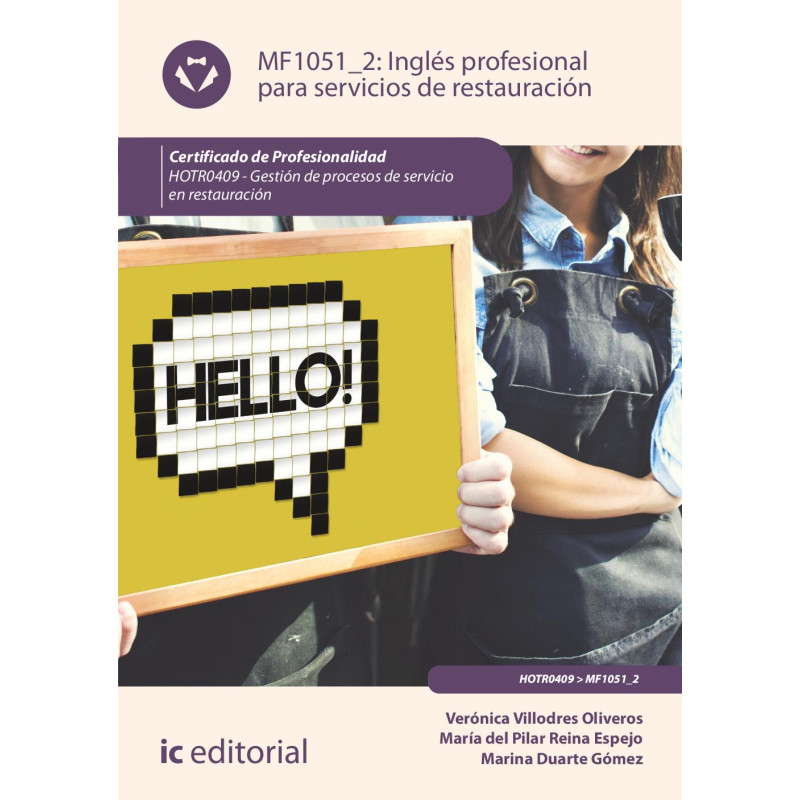 Inglés profesional para servicios de restauración. HOTR0409 - Gestión de procesos de servicio en restauración