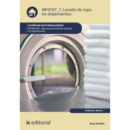 Lavado de ropa en alojamientos. HOTA0108 - Operaciones básicas de pisos en alojamientos
