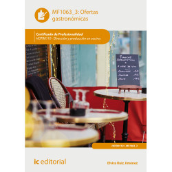Ofertas gastronómicas. HOTR0110 - Dirección y producción en cocina