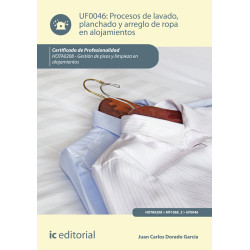 Procesos de lavado, planchado y arreglo de ropa en alojamientos. HOTA0208 - Gestión de pisos y limpieza en alojamientos