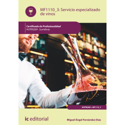 Servicio especializado de vinos. HOTR0209 - Sumillería