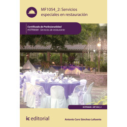 Servicios especiales en restauración. HOTR0608 - Servicios de Restaurante