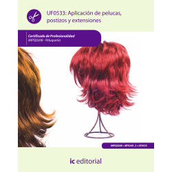 Aplicación de pelucas, postizos y extensiones. IMPQ0208 - Peluquería