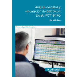 Análisis de datos y vinculación de BBDD con Excel. IFCT184PO