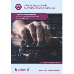 Desarrollo de aplicaciones web distribuidas. IFCD0210 - Desarrollo de aplicaciones con tecnologías web