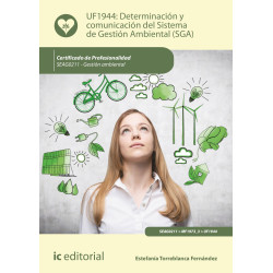 Determinación y comunicación del Sistema de Gestión Ambiental (SGA). SEAG0211 - Gestión ambiental