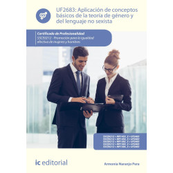 Aplicación de conceptos básicos de la teoría de género y del lenguaje no sexista. SSCE0212 - Promoción para la igualdad efect...