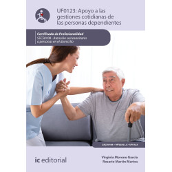 Apoyo a las gestiones cotidianas de las personas dependientes. SSCS0108 - Atención sociosanitaria a personas dependientes en ...