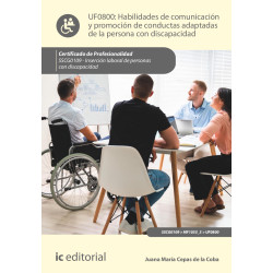 Habilidades de comunicación y promoción de conductas adaptadas de la persona con discapacidad. SSCG0109 - Inserción laboral d...