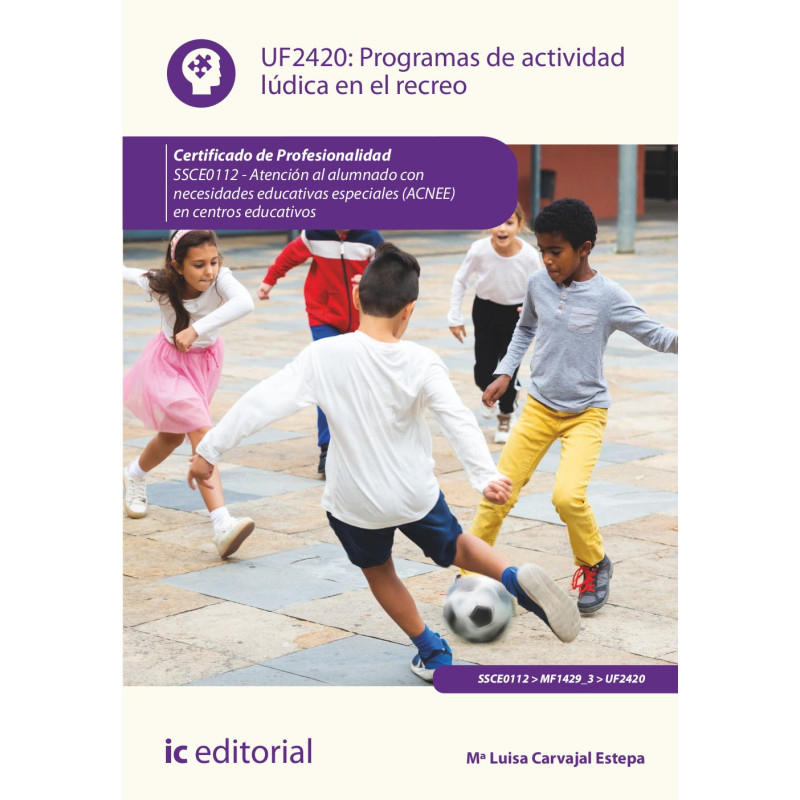 Programas de actividad lúdica en el recreo. SSCE0112 - Atención al alumnado con necesidades educativas especiales (ACNEE) en ...