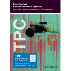TPC - Encofrados. Contenido formativo específico