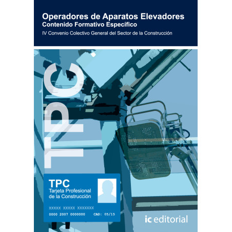 TPC - Operadores de aparatos elevadores - Contenido formativo Específico