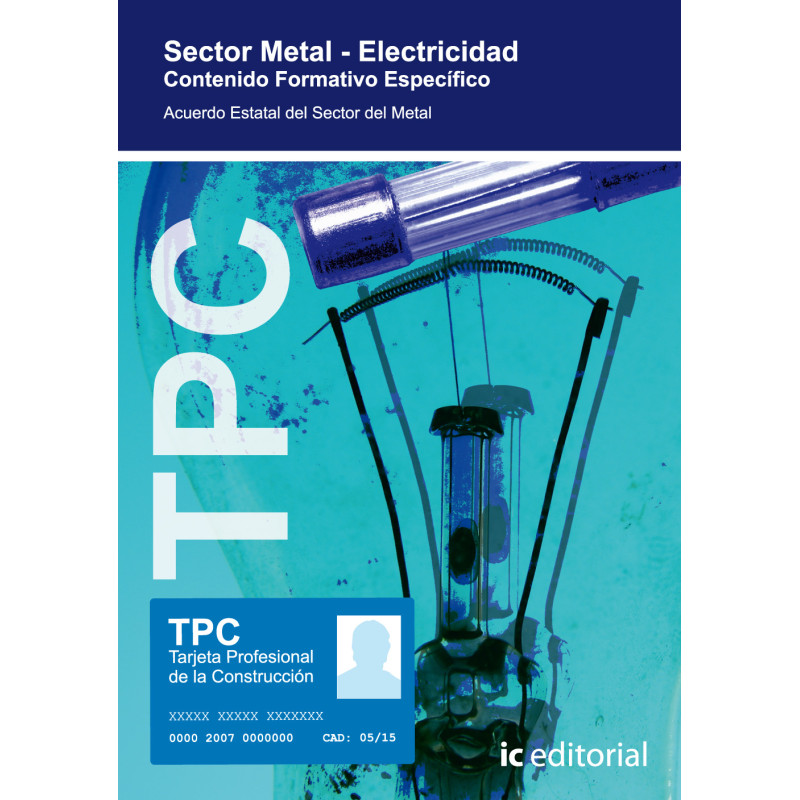 TPC Sector Metal - Electricidad. Contenido formativo específico