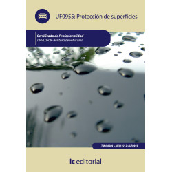 Protección de superficies. TMVL0509 - Pintura de vehículos
