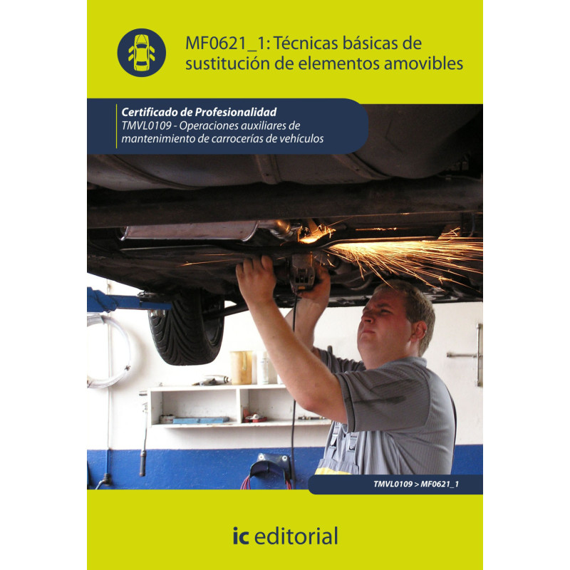 Técnicas básicas de sustitución de elementos amovibles. TMVL0109 - Operaciones auxiliares de mantenimiento de carrocerías de ...