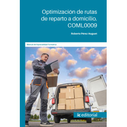 Libros de Optimización de rutas de reparto a domicilio. COML0009