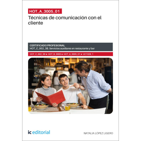 HOT_A_3005_01. Técnicas de comunicación con el cliente. HOT_C_002_3B