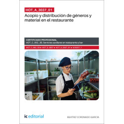 HOT_A_3037_01. Acopio y distribución de géneros y material en el restaurante. HOT_C_002_3B