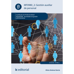 Gestión auxiliar de personal. ADGD0308 - Actividades de gestión administrativa