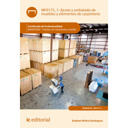 Ajuste y embalado de muebles y elementos de carpintería. MAMD0209 - Trabajos de carpintería y mueble