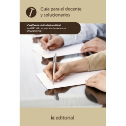 Instalación de elementos de carpintería. MAMS0108 - Guía para el docente y solucionarios