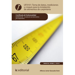 Toma de datos, mediciones y croquis para la instalación de elementos de carpintería. MAMS0108 - Instalación de elementos de C...