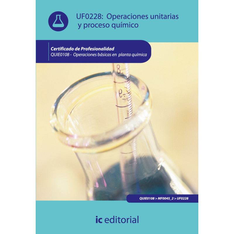 Operaciones unitarias y proceso químico. QUIE0108 - Operaciones básicas en planta química
