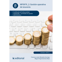 Gestión operativa de tesorería. ADGD0308 - Actividades de gestión administrativa