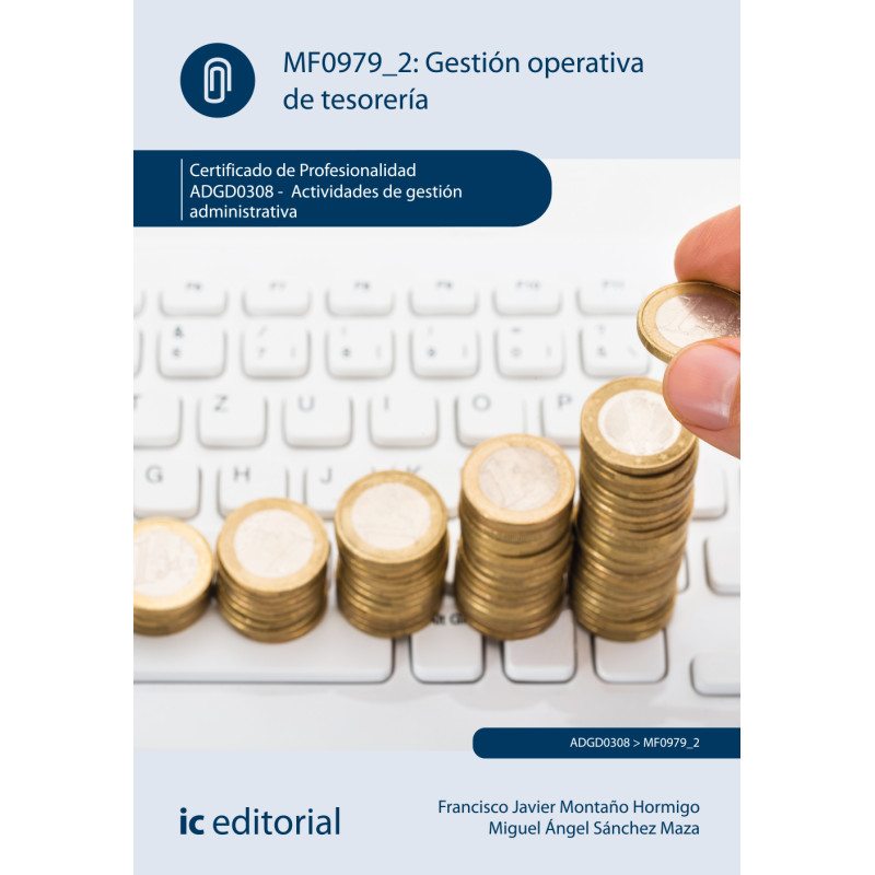 Gestión operativa de tesorería. ADGD0308 - Actividades de gestión administrativa