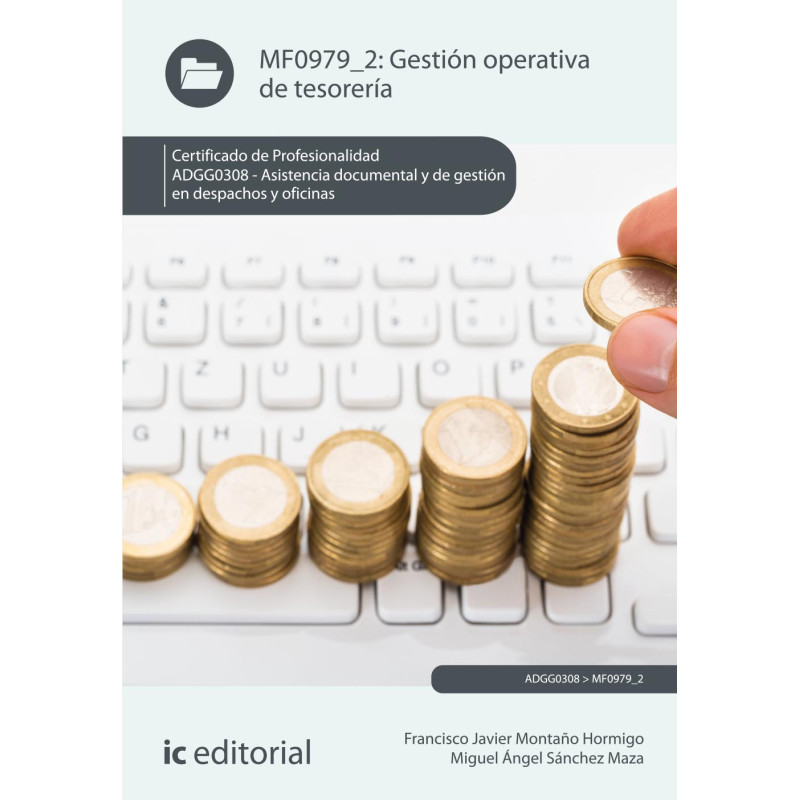 Gestión operativa de tesorería. ADGG0308 - Asistencia documental y de gestión en despachos y oficinas