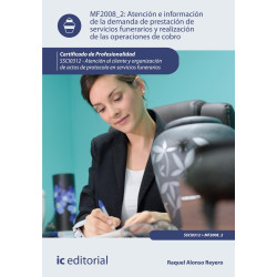 Atención e información de la demanda de prestación de servicios funerarios y realización de las operaciones de cobro. SSCI031...