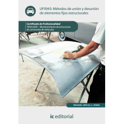Métodos de unión y desunión de elementos fijos estructurales. TMVL0309 - Mantenimiento de estructuras de carrocerías de vehíc...