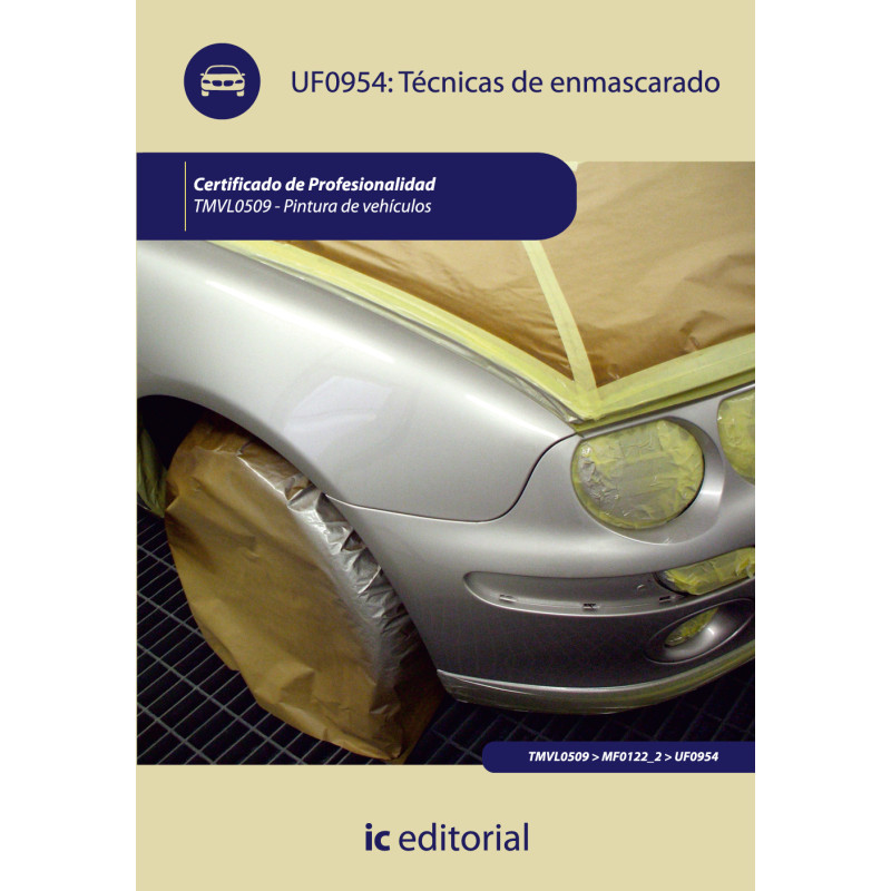 Técnicas de enmascarado. TMVL0509 - Pintura de vehículos