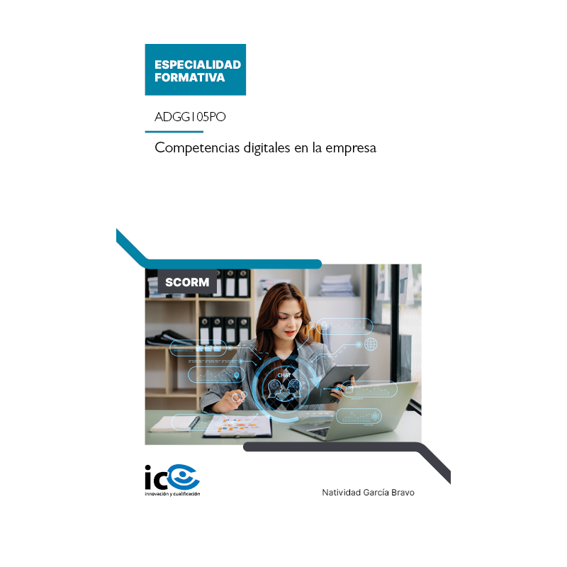 Competencias digitales en la empresa. ADGG105PO - contenido online