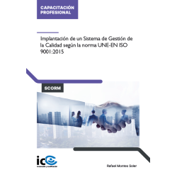 Implantación del Sistema de Gestión de Calidad según la norma UNE-EN ISO 9001:2015 - contenido online